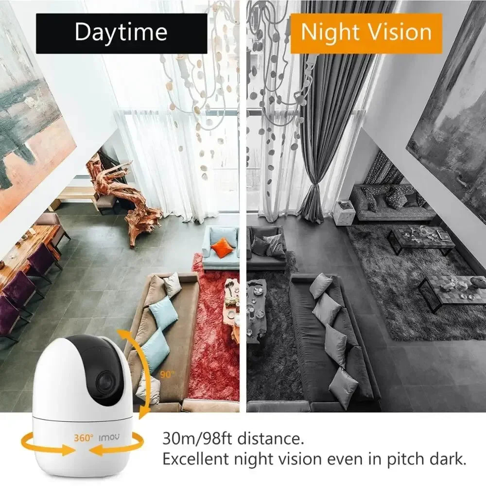 IMOU 4MP 1080P Ranger 2C IP Camera 360° Camera Human Detection Night Vision Baby Home Security Surveillance Wireless Wifi Camera