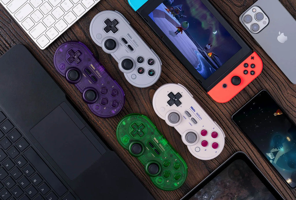 8Bitdo SN30 Pro Bluetooth Wireless Gaming Controller with  Effect for Switch 2 Macos Android Raspberry Pi Windows Steam Deck