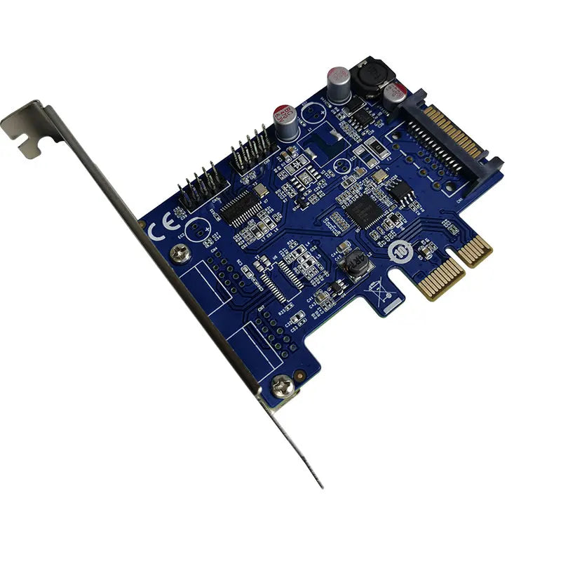 PCIe 2-ports USB intern utvidelseskort – 9-pin USB 2.0, Bluetooth, Wi-Fi, PCI-E adapter
