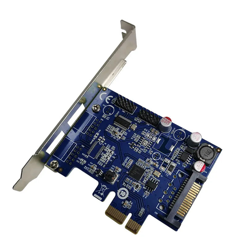 PCIe 2-ports USB intern utvidelseskort – 9-pin USB 2.0, Bluetooth, Wi-Fi, PCI-E adapter