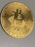 Bitcoin Minnemynt – Fysisk Samlermynt med Gullbelegg