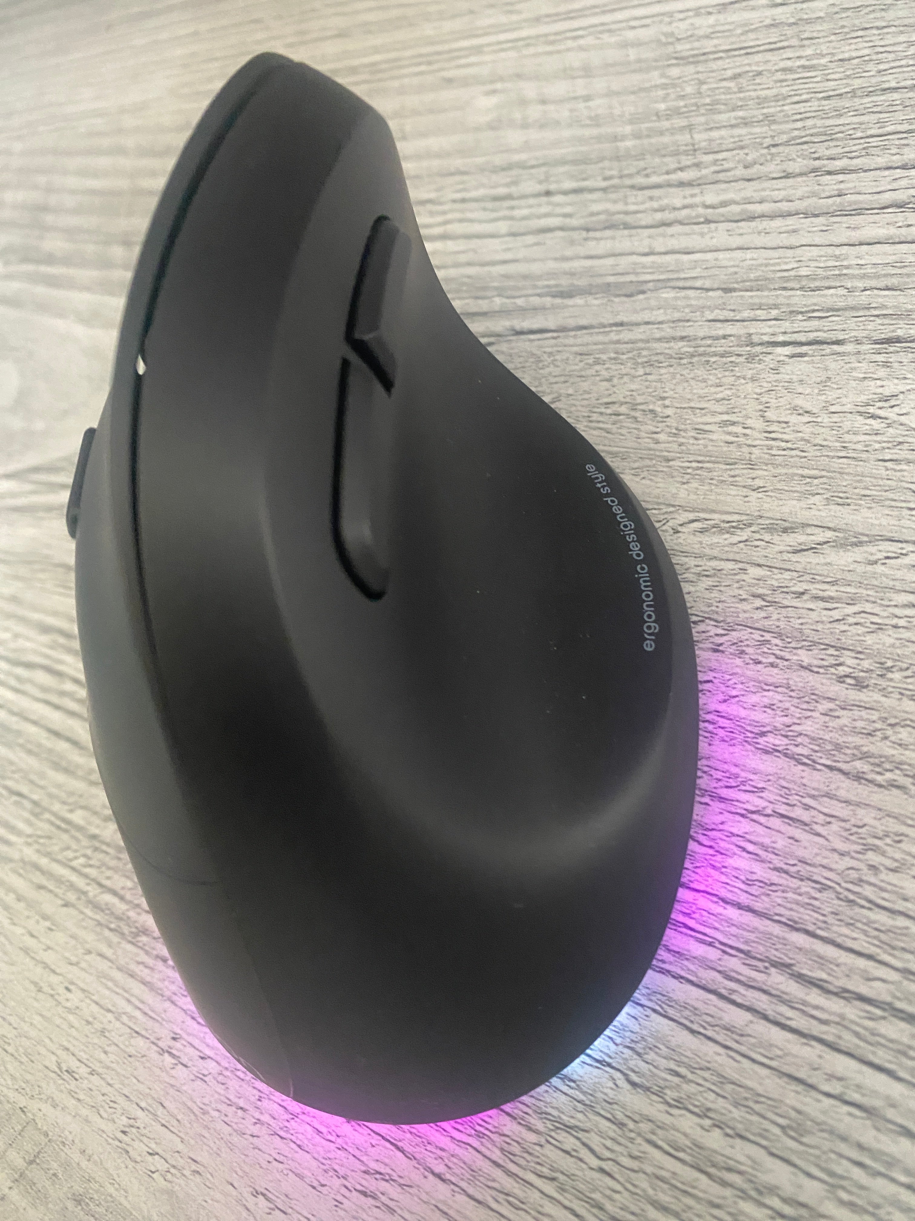 Meetion Ergonomisk Vertikal Mus – Trådløs Bluetooth med RGB