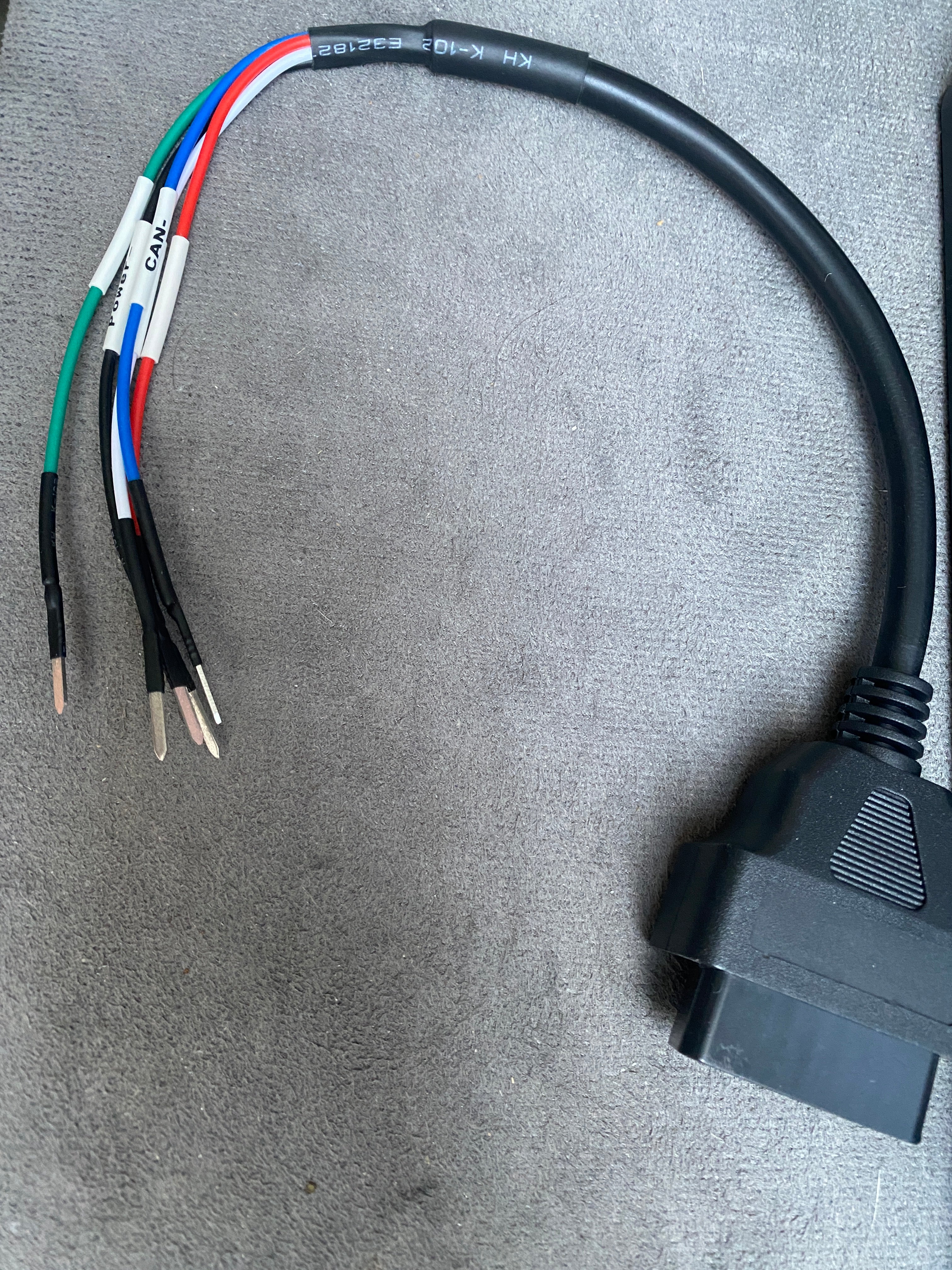 OBD2 Adapterkabel for Motorsykkel – Yamaha, Honda, Suzuki, KTM, KYMCO, BMW og BRP