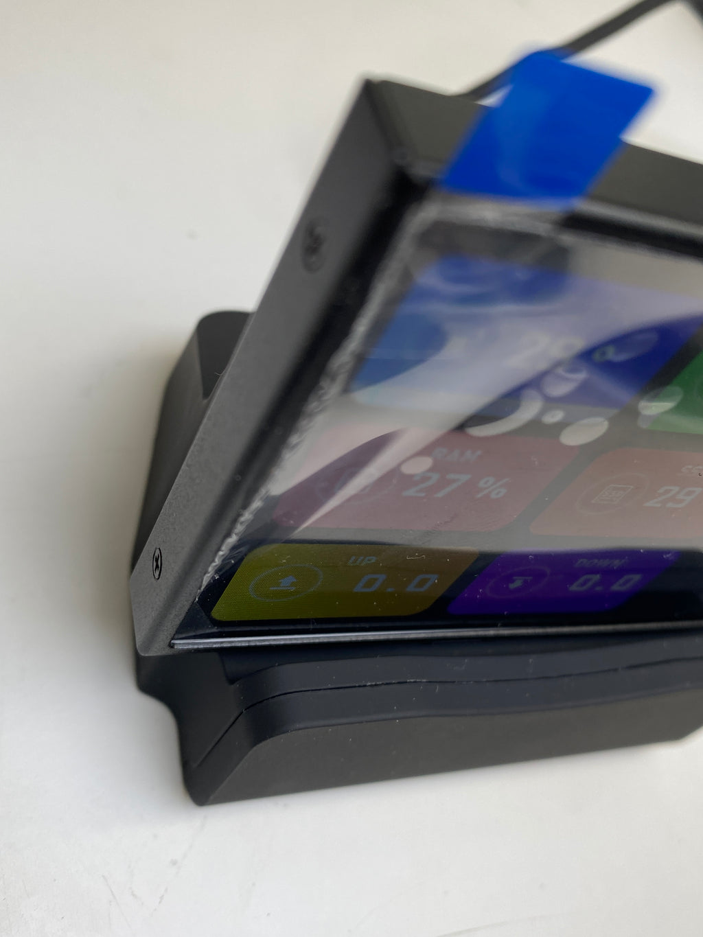 TURZX / Turing Smart Screen - Sekundærskjerm – Brukt med laderbase (Bundle)