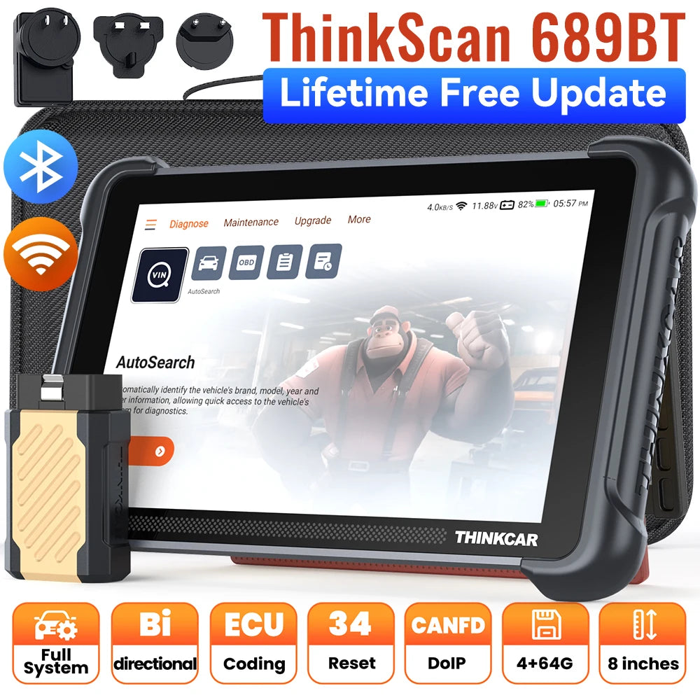 THINKCAR THINKSCAN 689BT – OBD2 Diagnoseverktøy