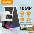 IMOU AOV Dual 10MP – Solcelledrevet 4G/WiFi PTZ Sikkerhetskamera med Dobbel Linse