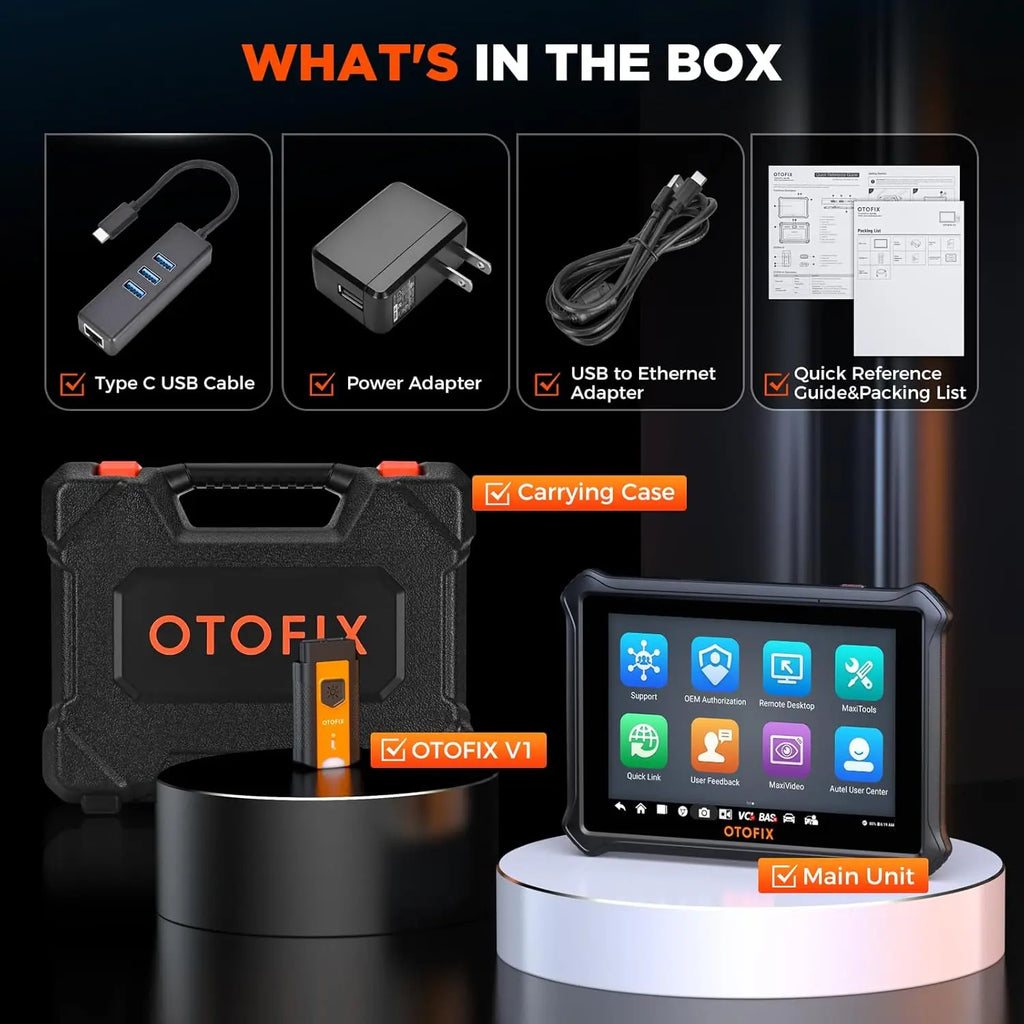 OTOFIX D1 Lite profesjonell OBD2 skanner 2 års gratis oppdatering