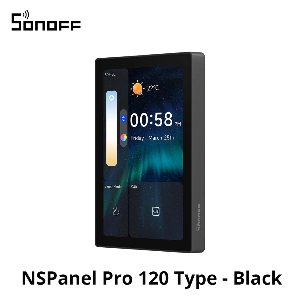 SONOFF NSPanel Pro 120 sort