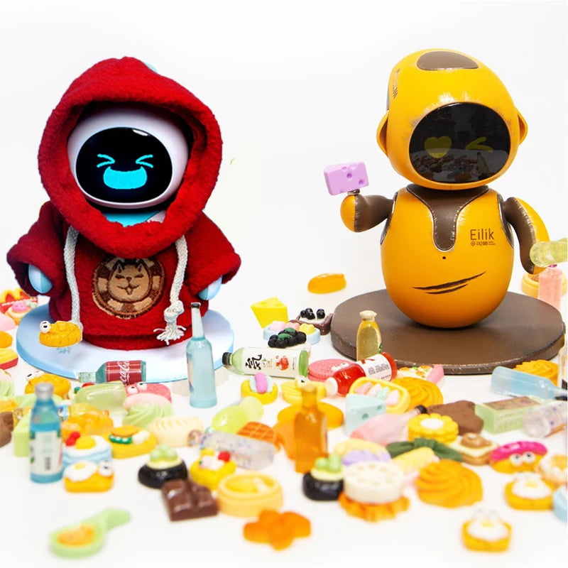 Klær og Minileker til Eilik – Antrekk + 20 Minileker (Robot ikke inkludert)