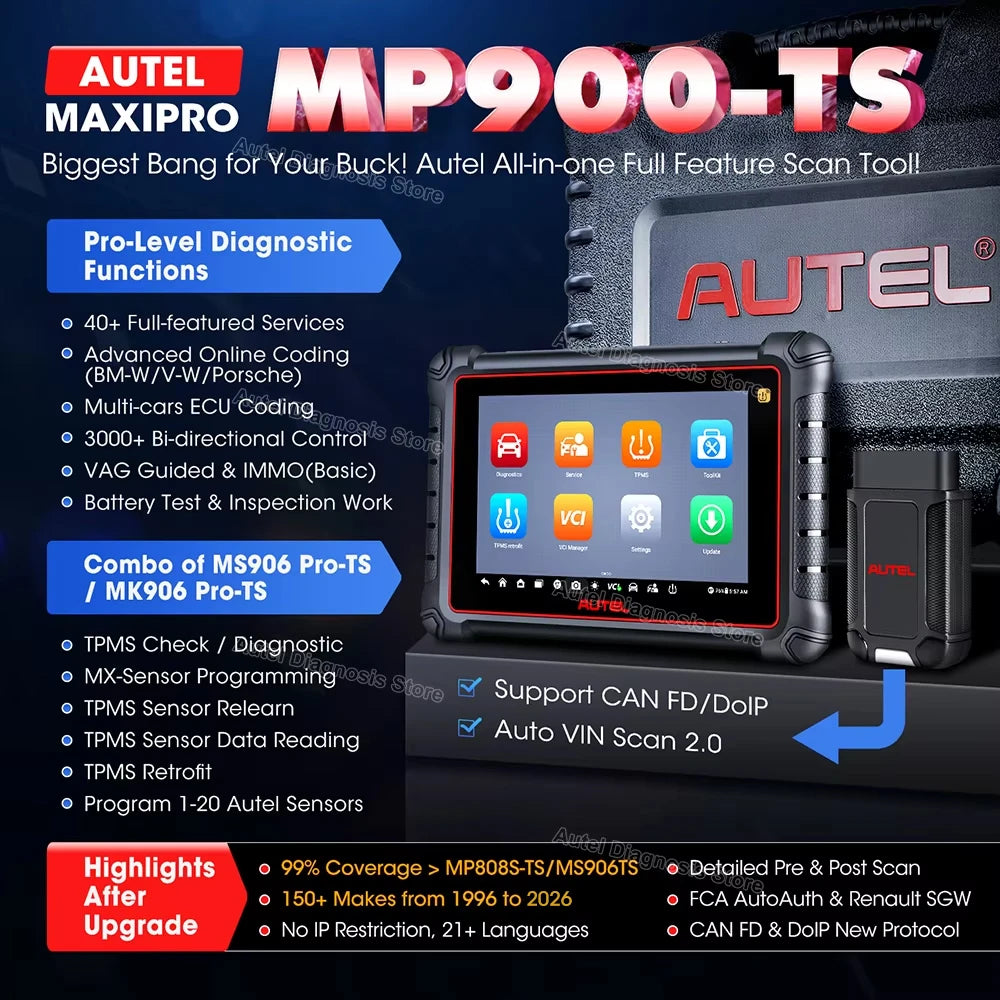 Autel MaxiPRO MP900-TS 