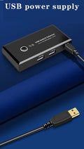 EDUP USB KVM Switch – 2 PC-er deler 4 USB-enheter