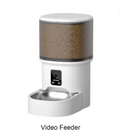Smart WiFi Automatisk Matdispenser for Katt og Hund – 4L med Kamera,Rustfritt Stålskål og App-kontroll