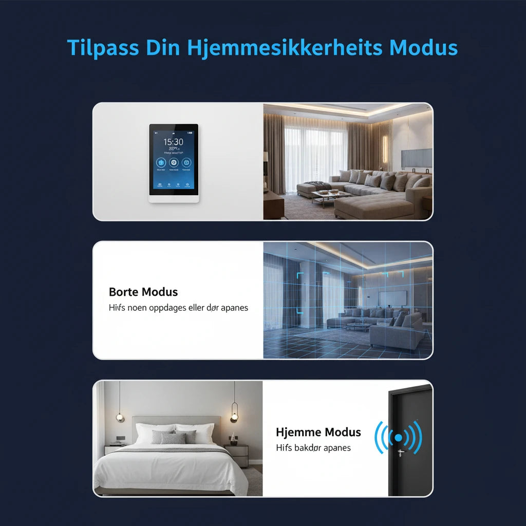SONOFF NSPanel Pro 120 Sort (Brukt) – Smart Hjemkontrollpanel med Zigbee og WiFi