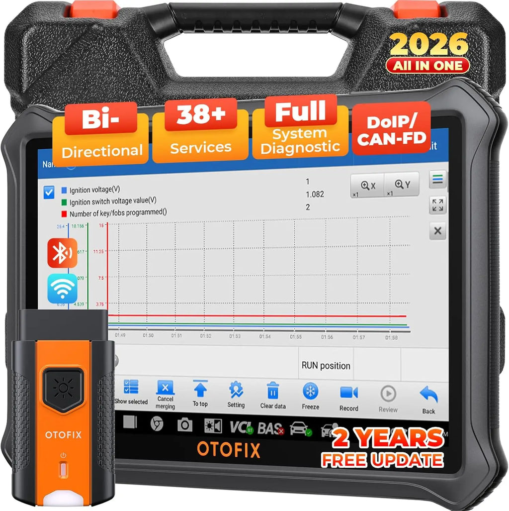 OTOFIX D1 Lite profesjonell OBD2 skanner 2 års gratis oppdatering