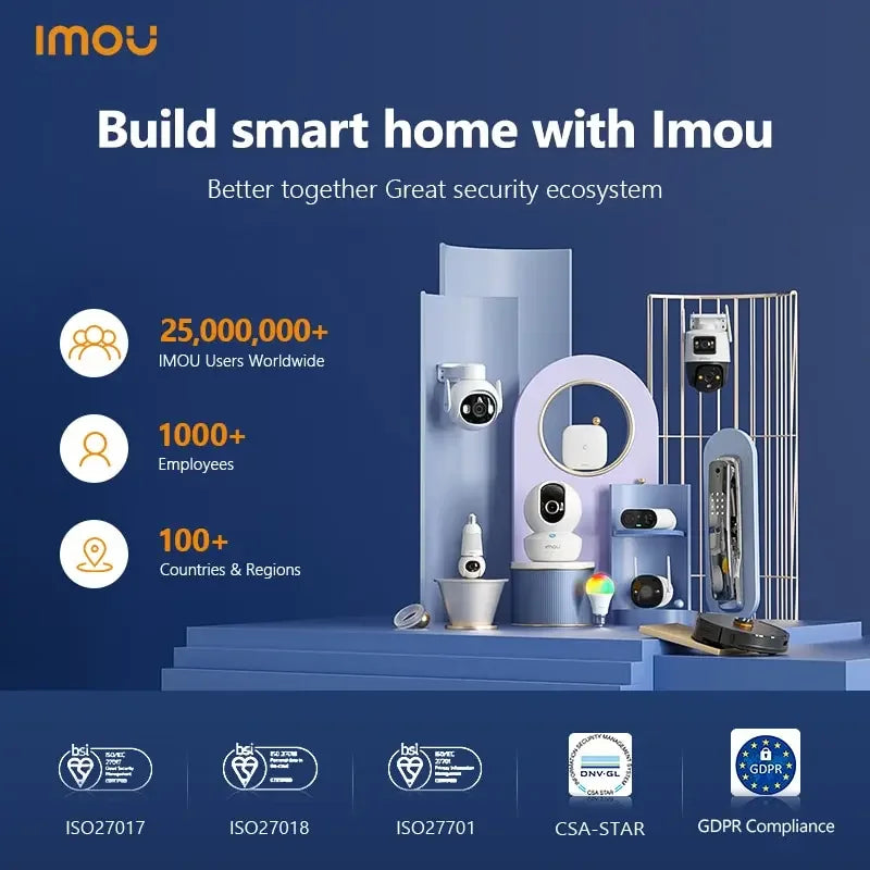 IMOU 4MP 1080P Ranger 2C IP Camera 360° Camera Human Detection Night Vision Baby Home Security Surveillance Wireless Wifi Camera